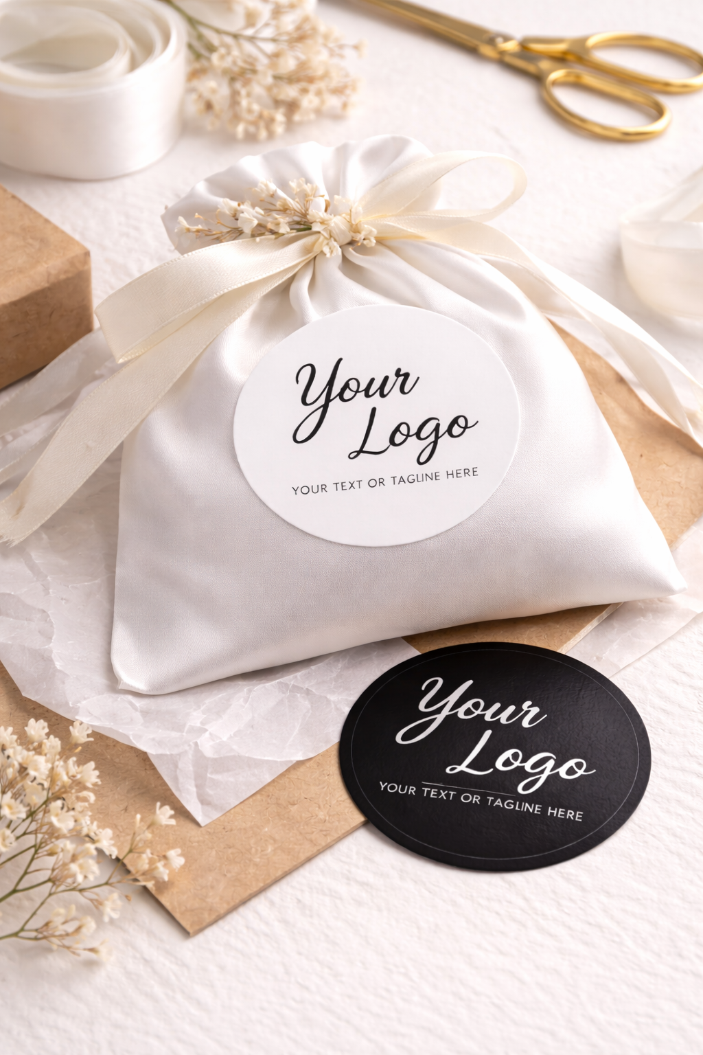 Circle Custom Label Stickers - Starting from 50 stickers