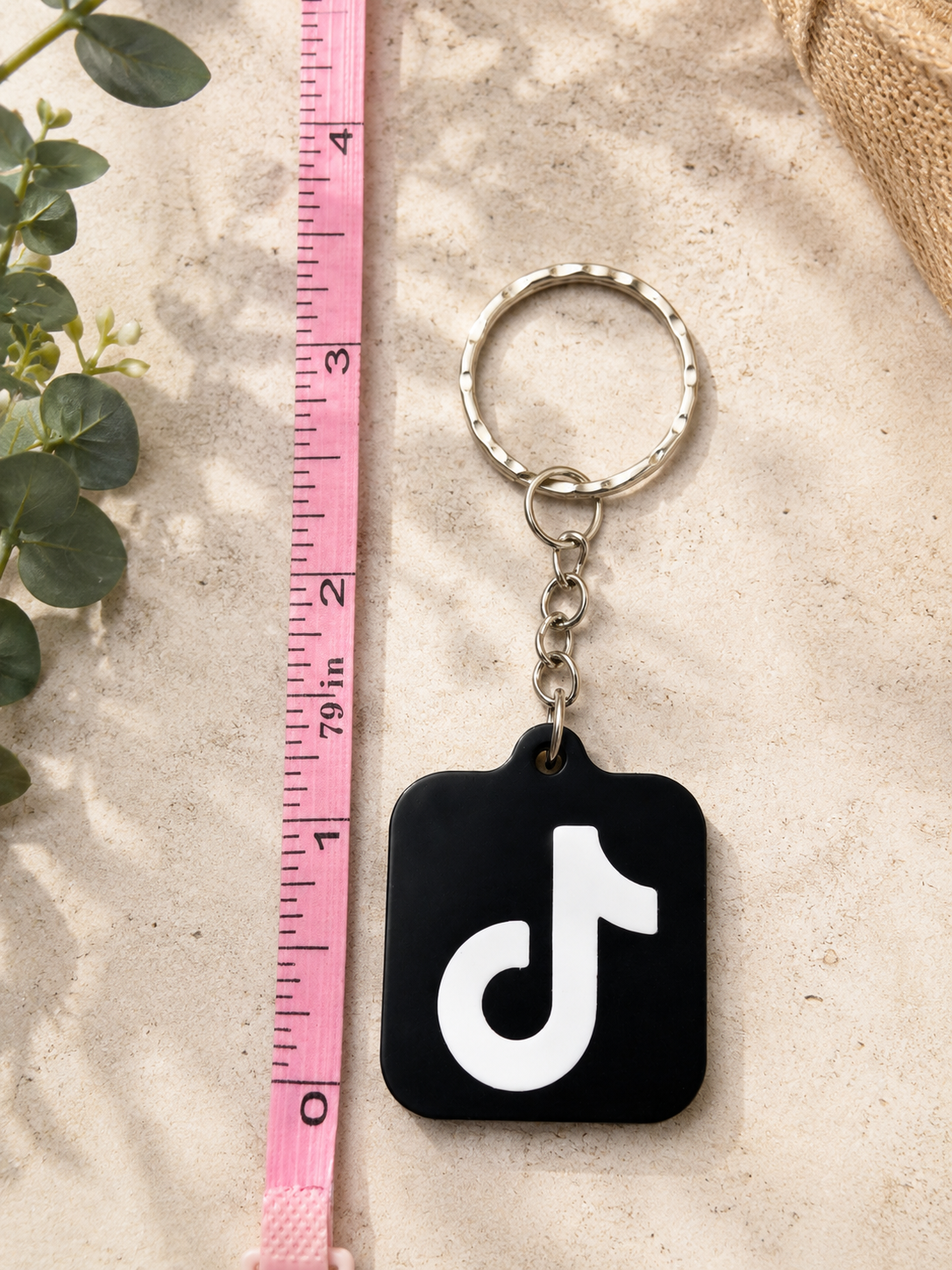 NFC Social Media Keychain – Tap to Connect - Small