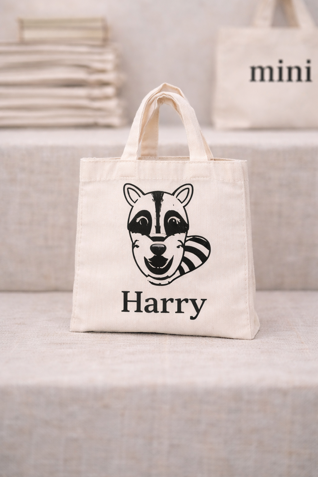 Personalised Kids VINYL Tote Bag