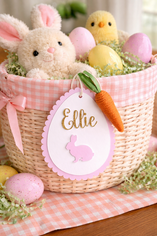 Personalised Easter Bunny Tag