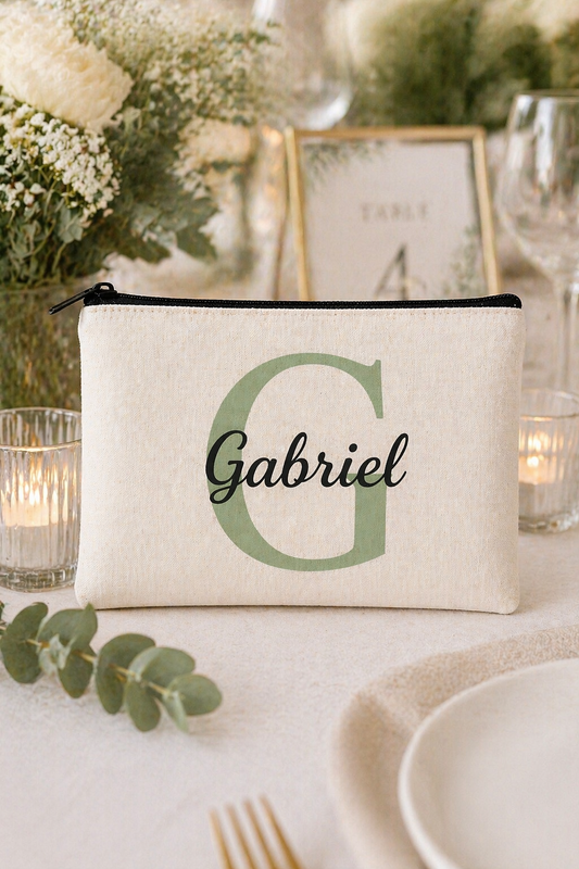 Personalised Canvas Pouch