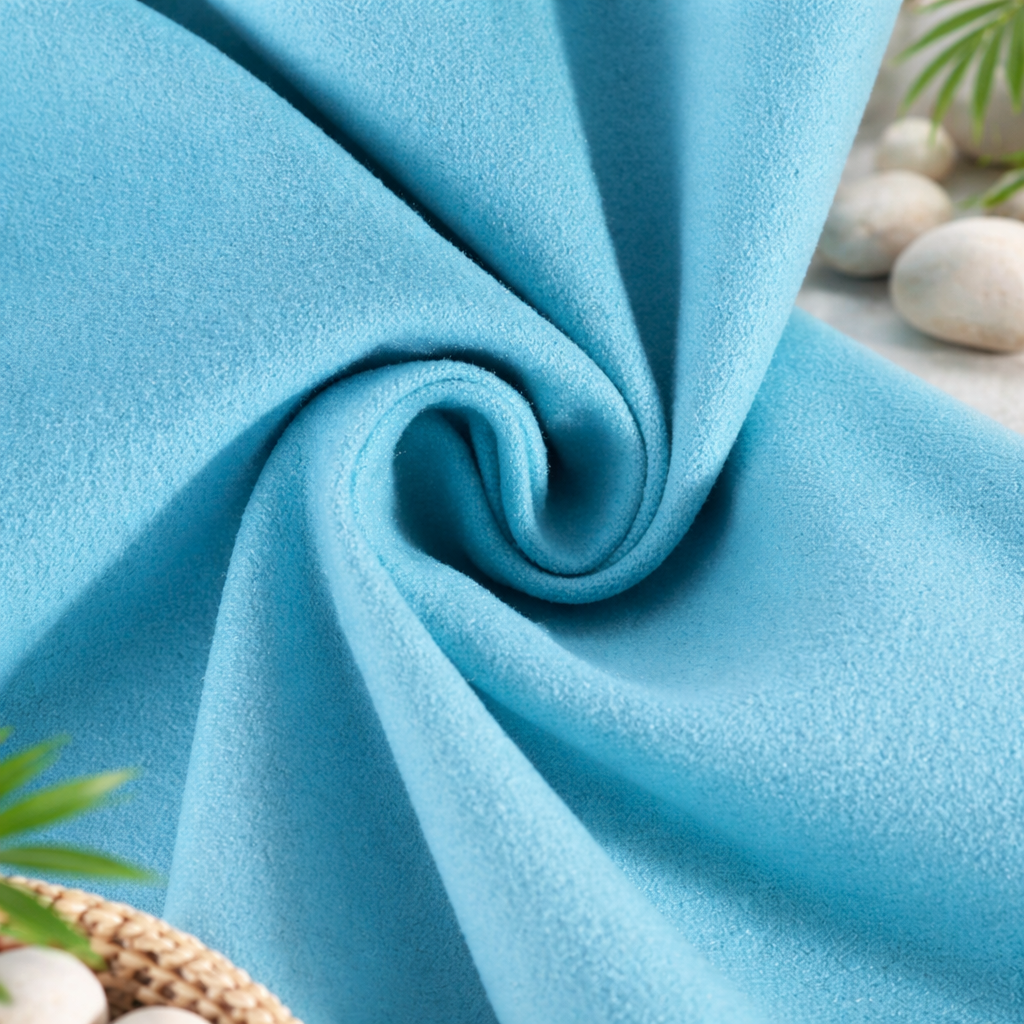 Personalised Microfiber Sports Towel - Blue