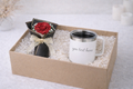Personalised Mug & Rose Gift Set