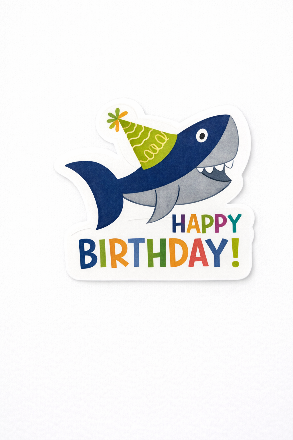 Happy Birthday Sticker - Kids