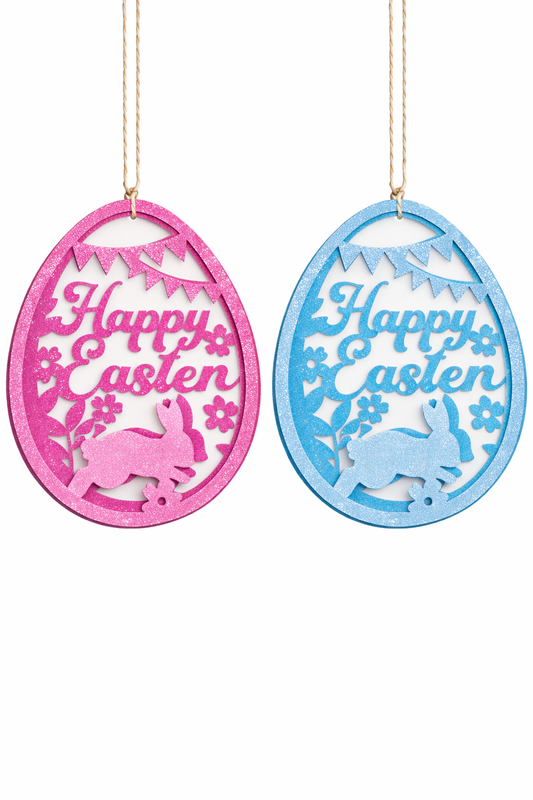 Happy Easter Egg Hanging Decoration