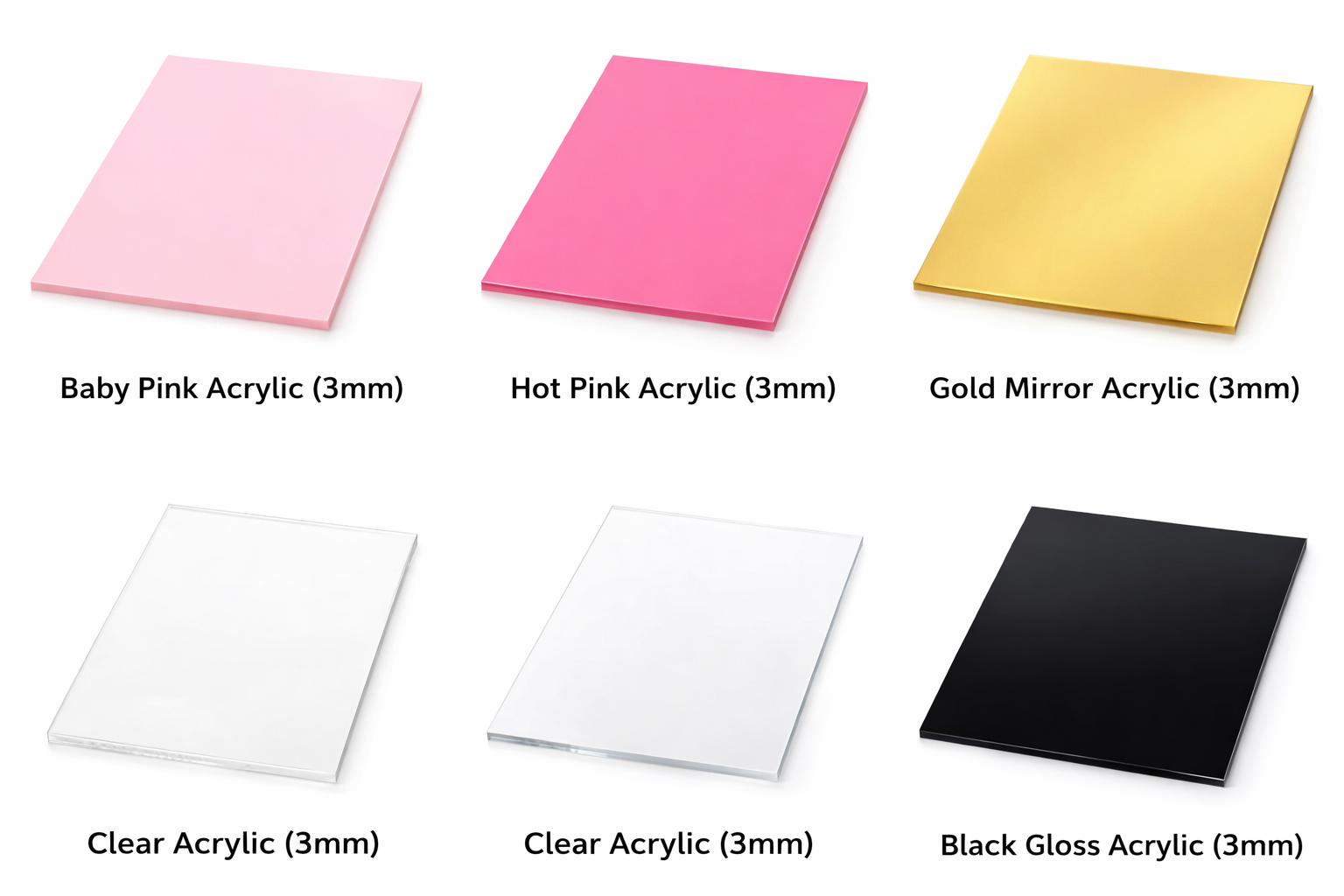 Personalised Acrylic Script Name - Small