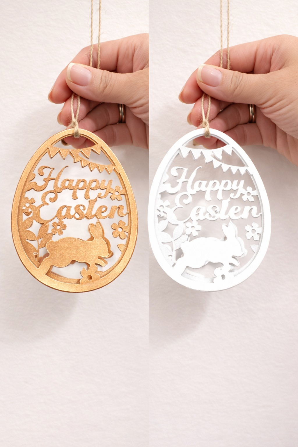 Happy Easter Egg Hanging Decoration