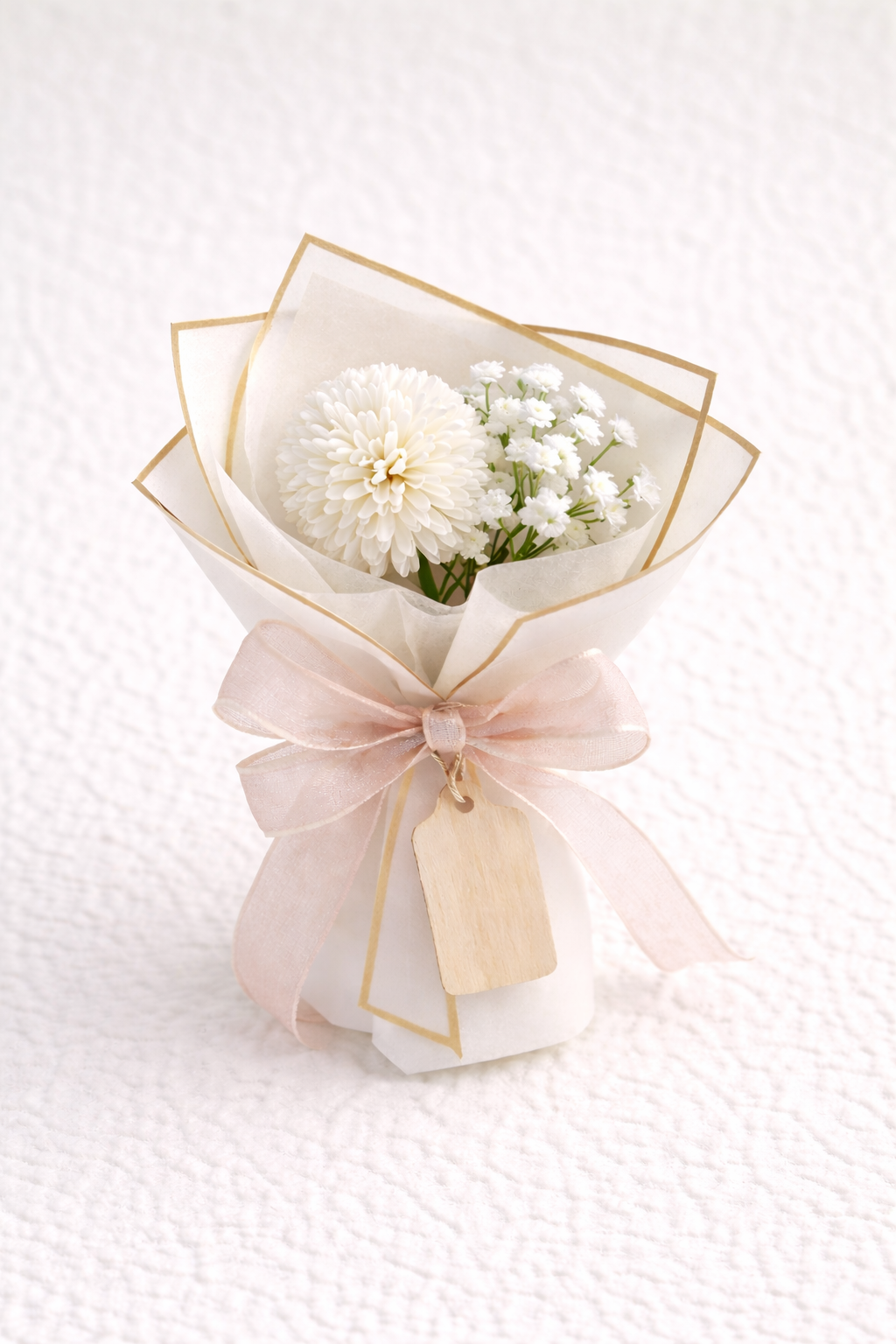 Personalised Candle & Artificial Flower Gift Box