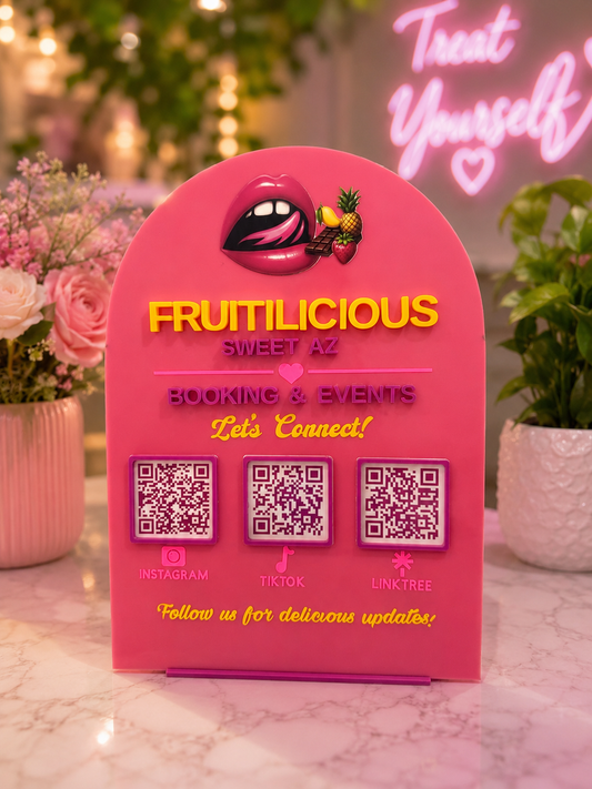 Business Branding QR Signs
