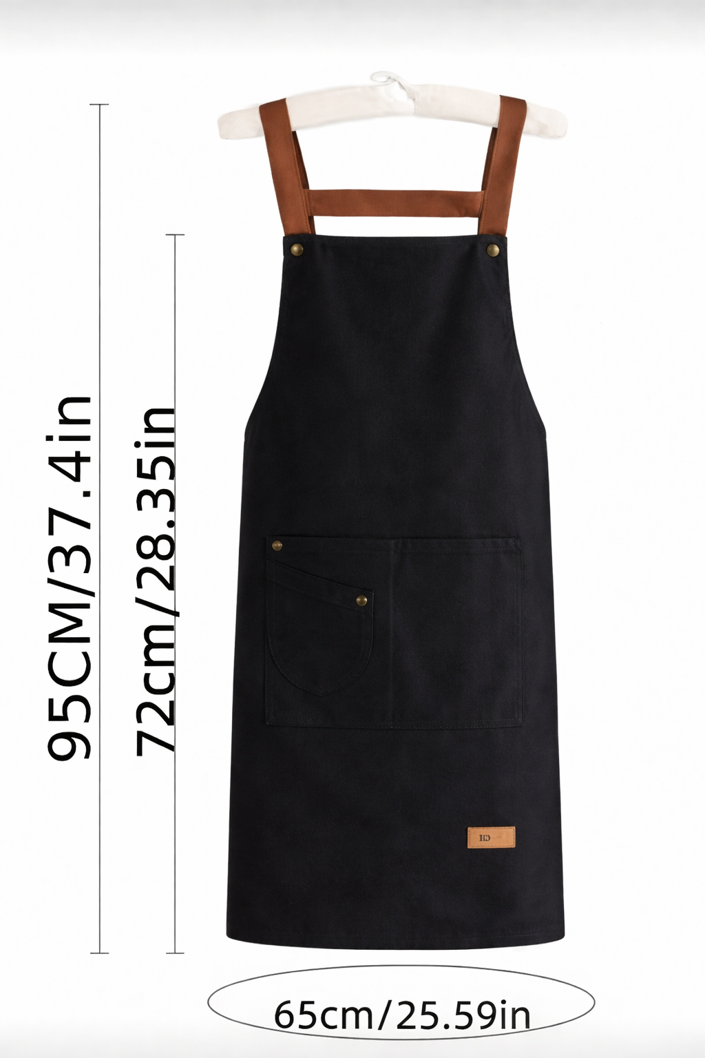 Custom Personalised Apron - Black