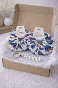 Personalised 3D Name Keychain + Scrunchie Set