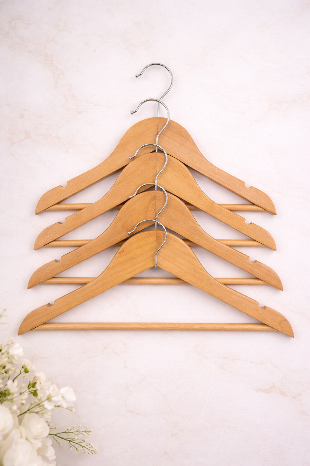 Personalised Laser Engraved Wooden Hanger – Adult or Kids
