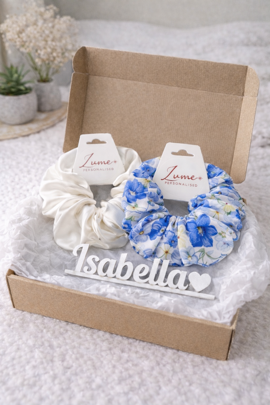 Luxe Duo + Personalised Name Stand Gift Set