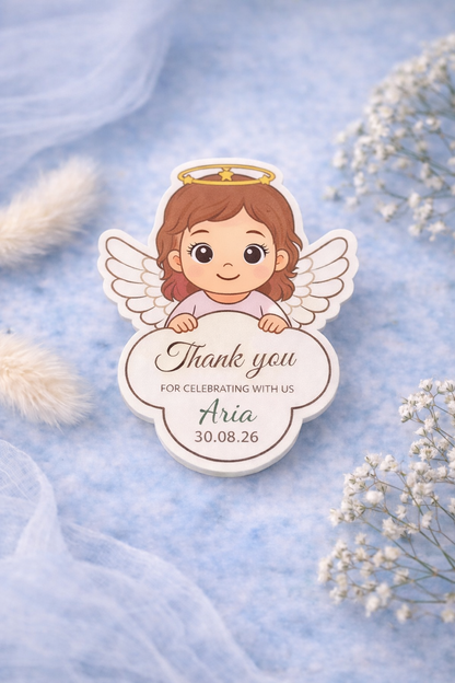 Custom Magnet with Backing Card - Baptism