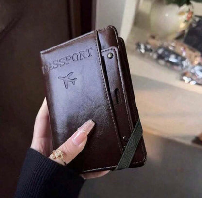 Personalised Passport Holder &amp; Card Case (PU Leather)
