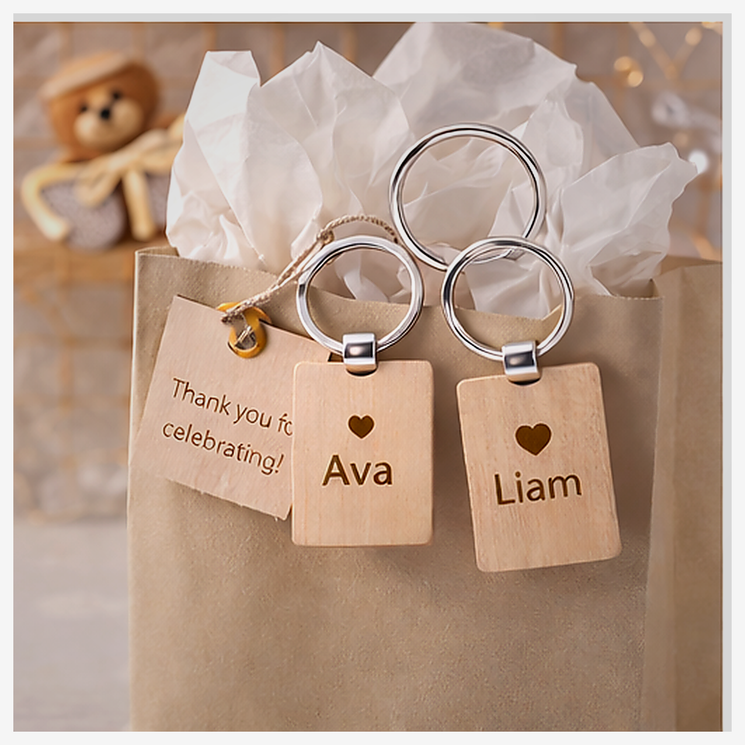 Bulk Custom Key Fobs