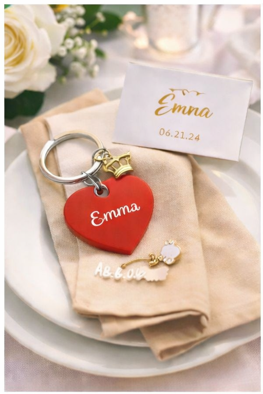 Personalised Keychain + Complimentary Box