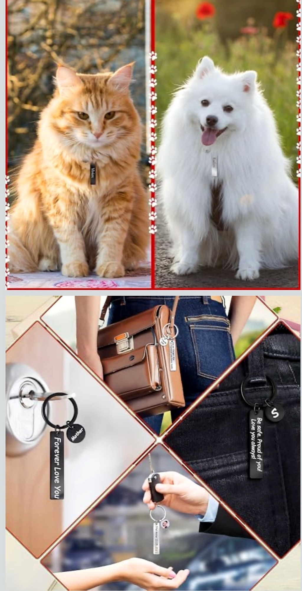 Bulk Personalised Metal Keychains - Starting from 10 pcs