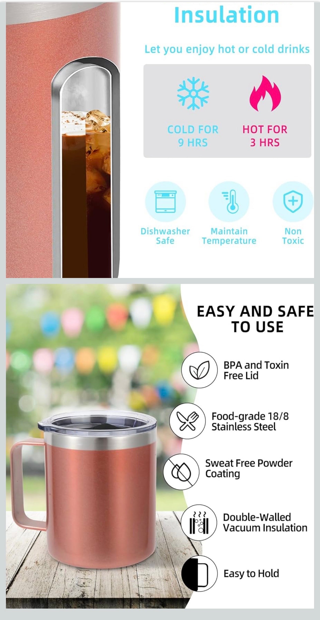 Bulk Personalised Insulated Mugs - Starting from 10 pcs