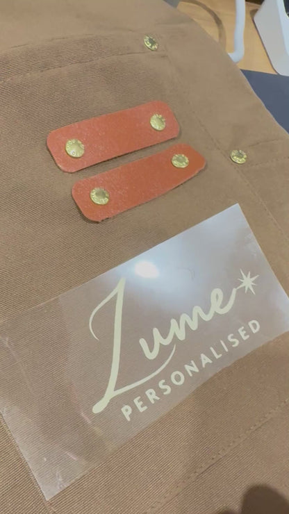 Waist Apron | Personalised or Plain